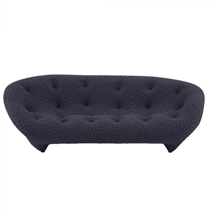Ligne Roset Ploum Large Settee, Moby Prune