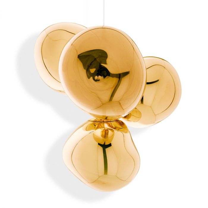 Tom Dixon Small Melt Chandelier - Gold