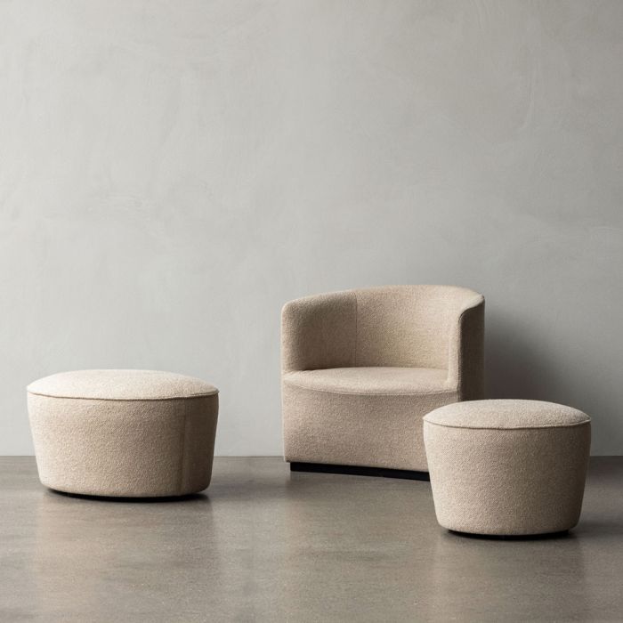 Audo Cairn Ottoman Oval