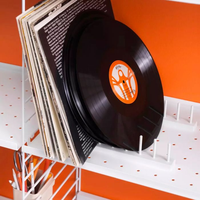 String Shelving - Metal Shelves, Low Edge