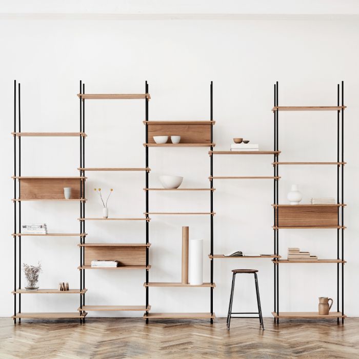 MOEBE Shelving System S.200.2.E
