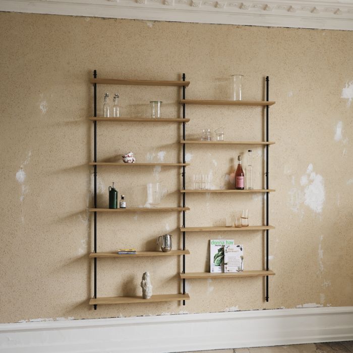 MOEBE Wall Mounted Shelving System WS.200.2
