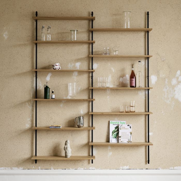 MOEBE Wall Mounted Shelving System WS.230.2