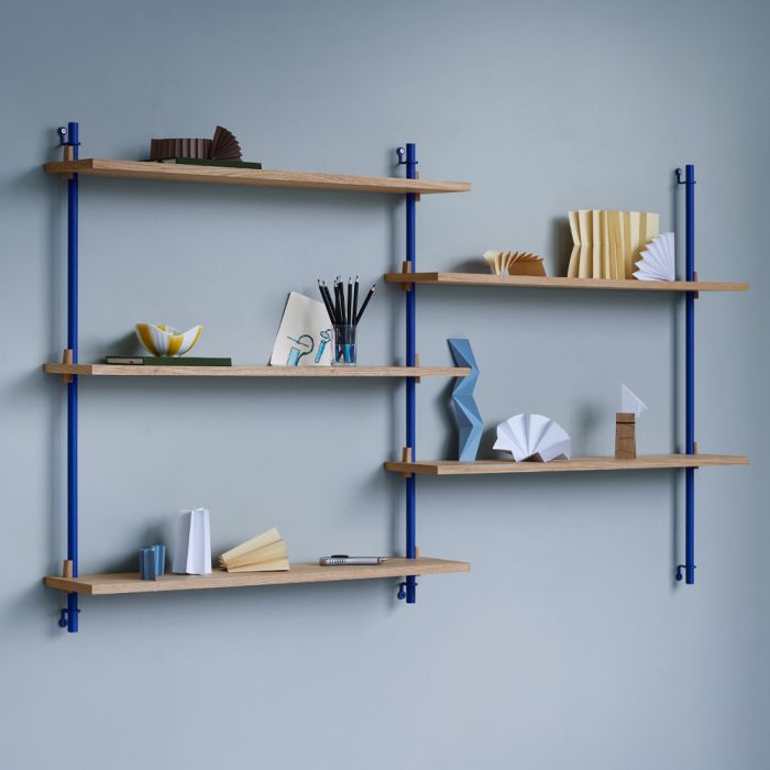 MOEBE Wall Mounted Shelving System WS.85.2