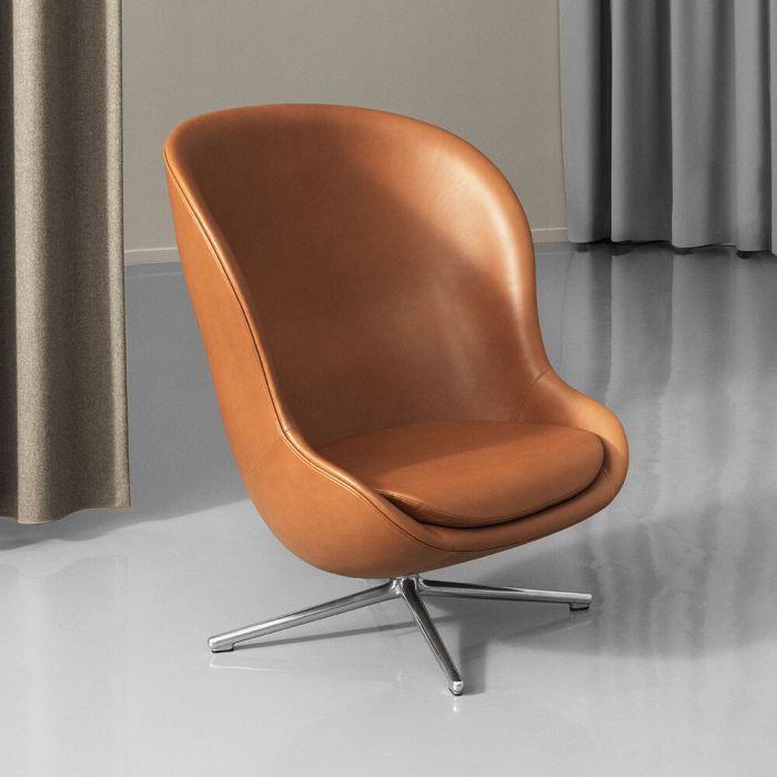 Normann Copenhagen Hyg Lounge Chair - High Back