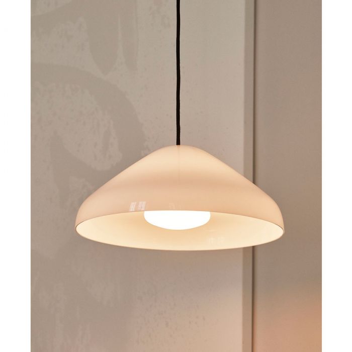 Hay Pao Glass Pendant 350 Light - White