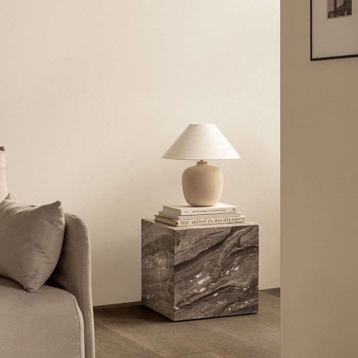 Audo Copenhagen Marble Cubic Plinth
