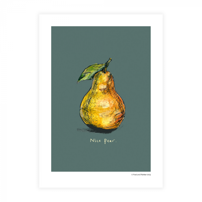Poet & Painter Nice Pair A3 Print