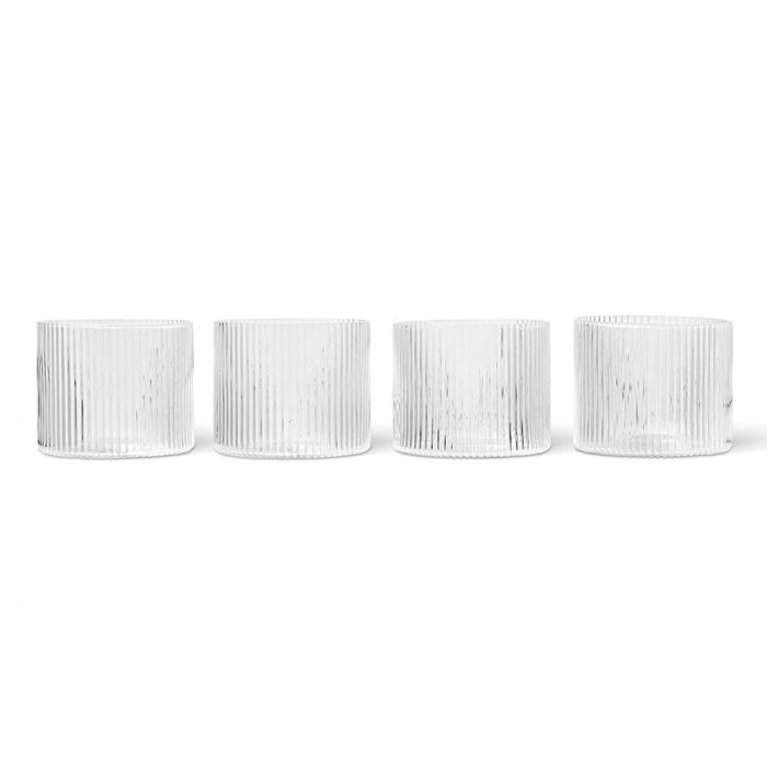Ripple Glassware Clear