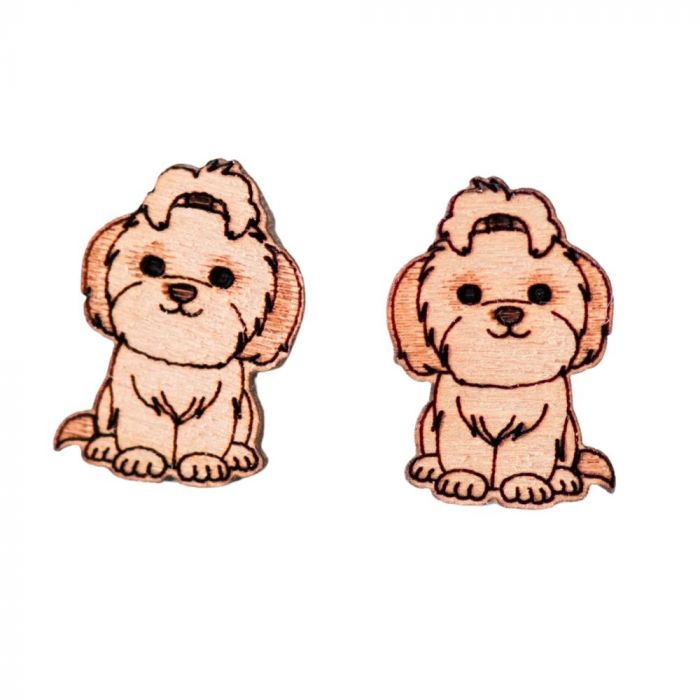 Shih tzu earrings discount