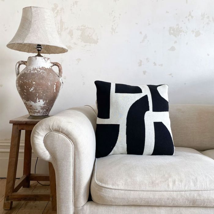 Sophie Home 50 x 50cm Bruten Cushion - Mono