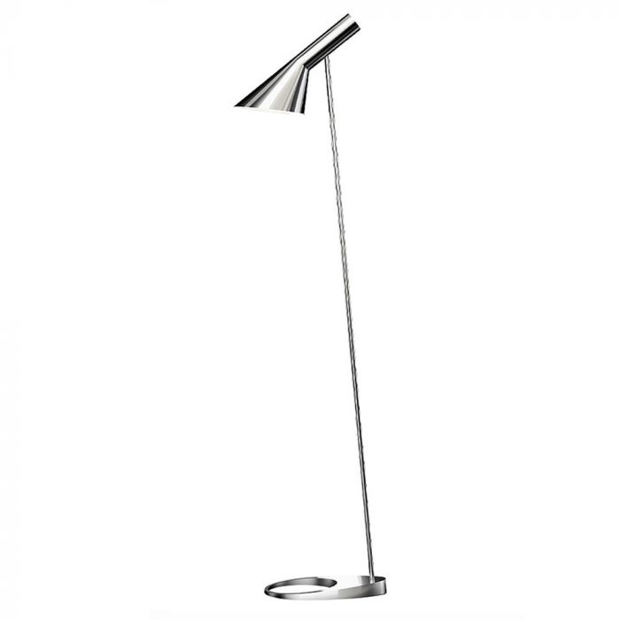 Louis Poulsen AJ Floor Lamp Stainless Steel