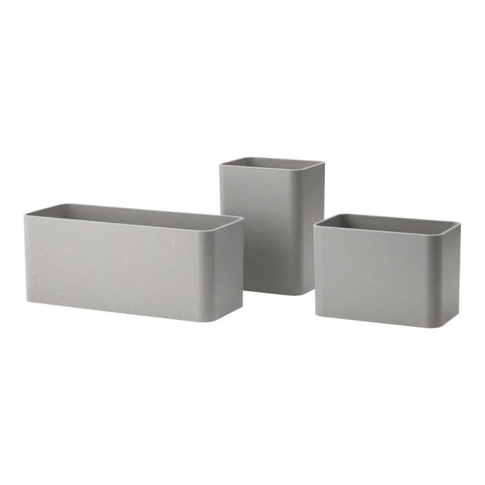 String Shelving Organisers - Grey