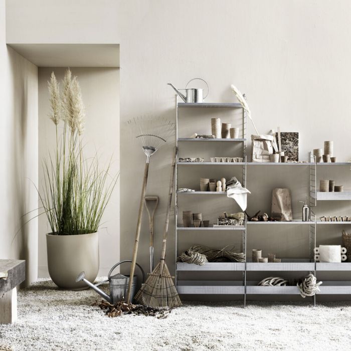 String Shelving Outdoor Galvanised Configurable System