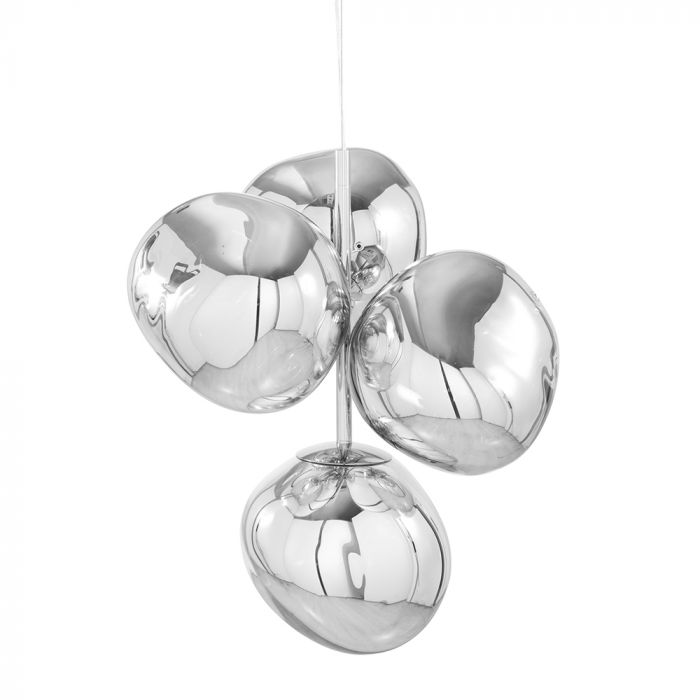 Tom Dixon Melt Mini Chandelier - Silver LED