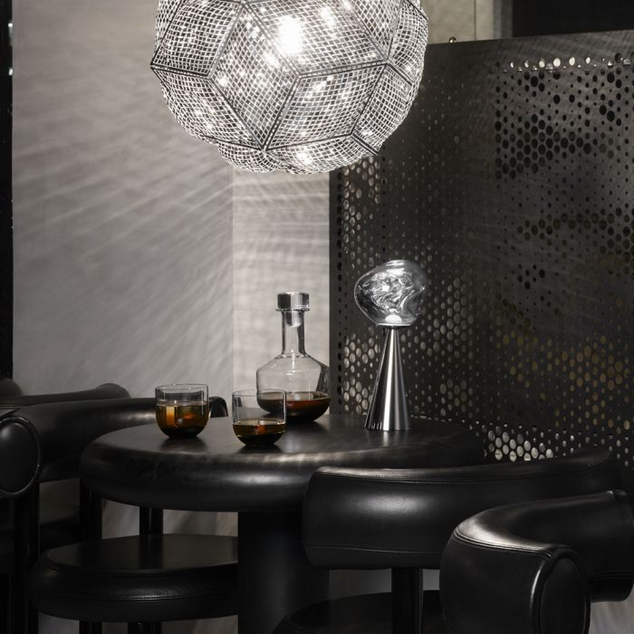 Tom Dixon Melt Portable Table Lamp - Silver