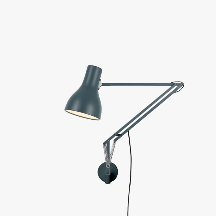 Anglepoise Type 75 Wall Mounted Lamp with bracket - Slate Grey