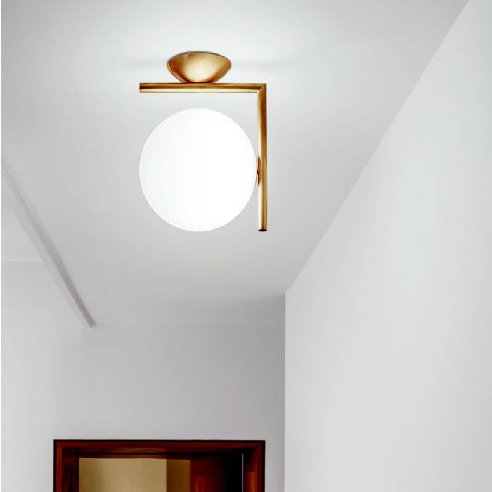 grim mock fødsel Flos IC Wall or Ceiling Light| Utility Design UK