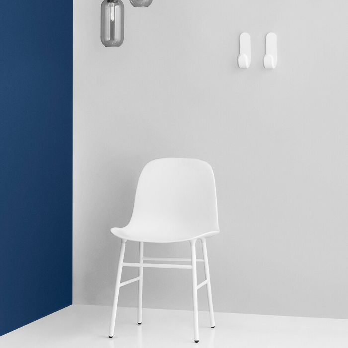 Normann Copenhagen Form Dining Chair - Steel Base