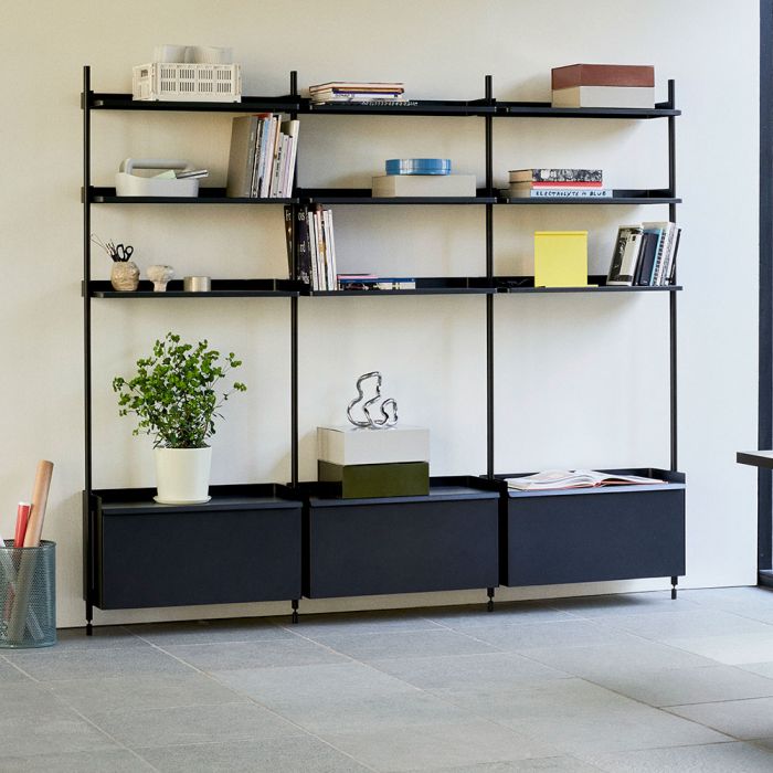 HAY Pier Shelving System 133 - 3 Columns