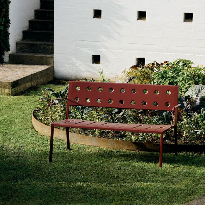 HAY Balcony Lounge Bench with Arms