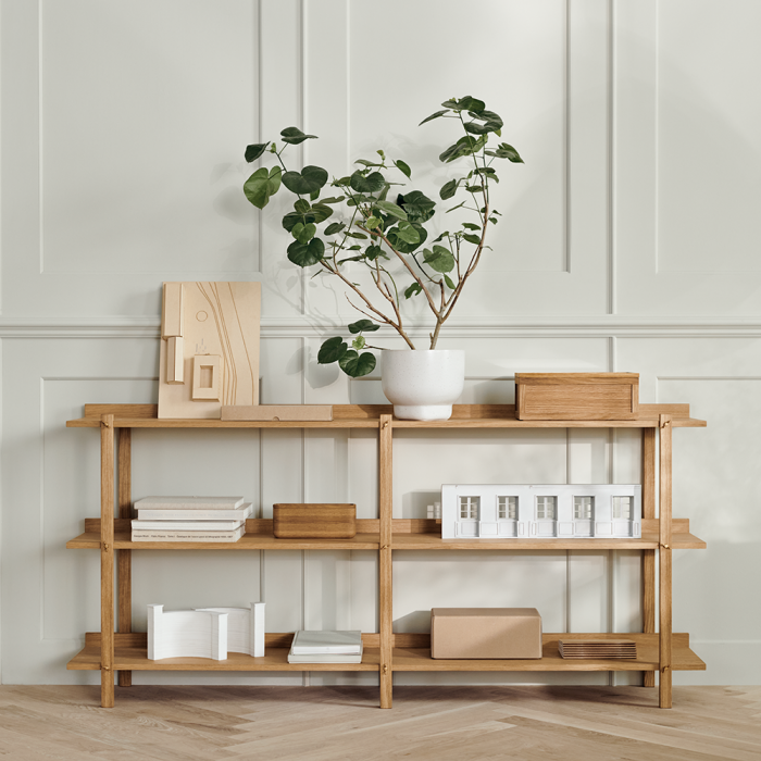 Bolia Kari Shelving Low - Double 