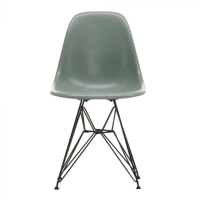 Vitra Eames DSR Fiberglass Chair, Sea Foam Green 