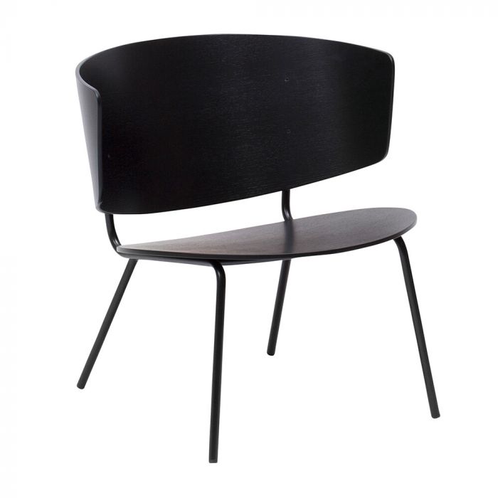 Ferm Living Herman Lounge Chair - Black