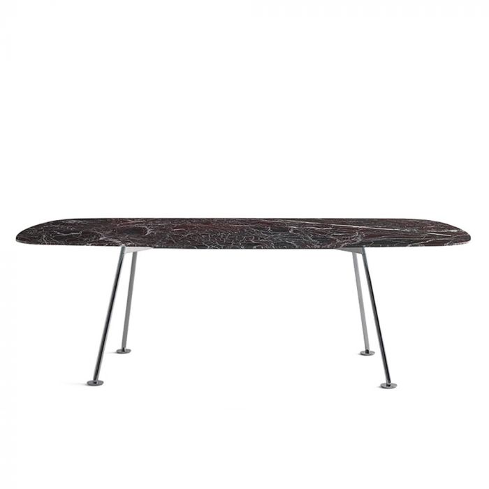 Knoll Grasshopper Rectangular Marble Table