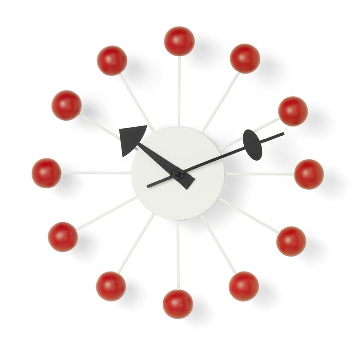 Vitra Ball Clock - Red