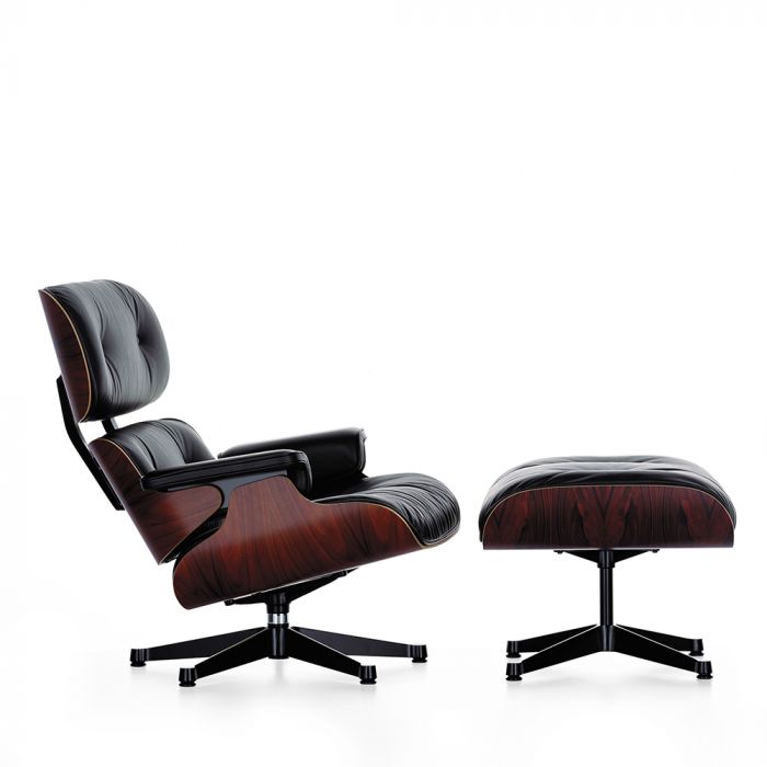Classic chair and sales ottoman