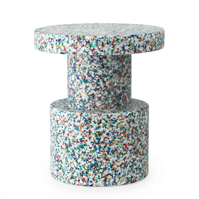 Normann Copenhagen Bit Stool White Multi