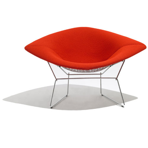 Knoll Bertoia Large Diamond Armchair - Utility Design Knoll Studio