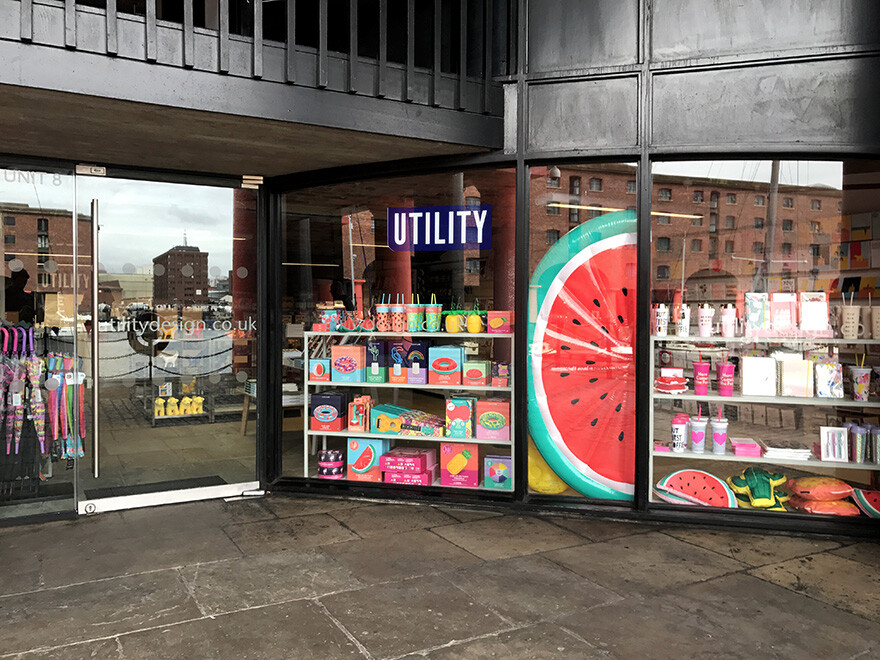 Utility - Liverpool Gift Pop Up @ Albert Dock Utility - Liverpool Gift Pop Up @ Albert Dock