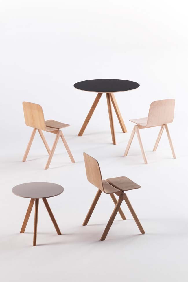 Hay table chairs