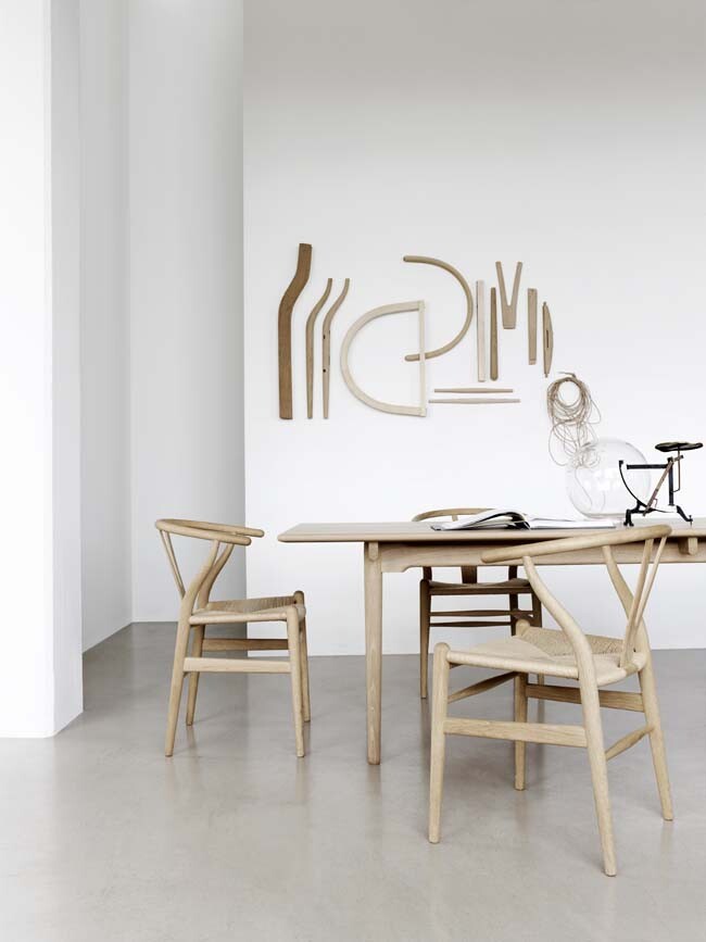Wishbone chairs