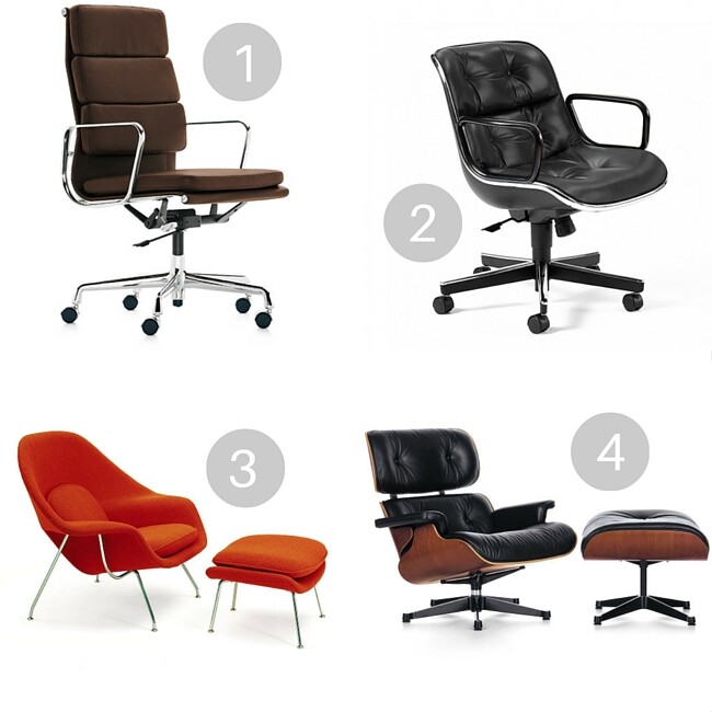 Retro office chairs