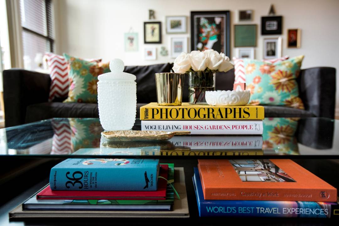 Coffee table books: Where & how we use them