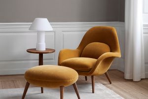 Succumb To The Luxury Of Lounging with the Fredericia Swoon Chair