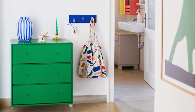 Inside the home of a colourist